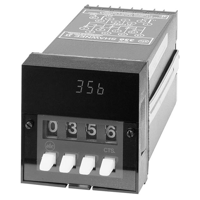 356C-350-Q-30-PX Mueller Electric Co Compteurs de panneaux - Compteurs horaires